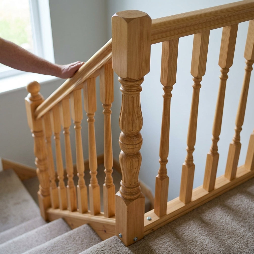 210mm Newel Post – Pine or Oak