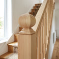 32mm Diameter Square Newel Cap - Unfinished