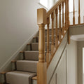 90mm Newel Post Pine or Oak Traditional Design
