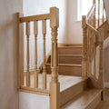 90mm Half Newel Post Pine or Oak