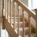 Fluted Stair Spindle 900mm Ash Traditional Design