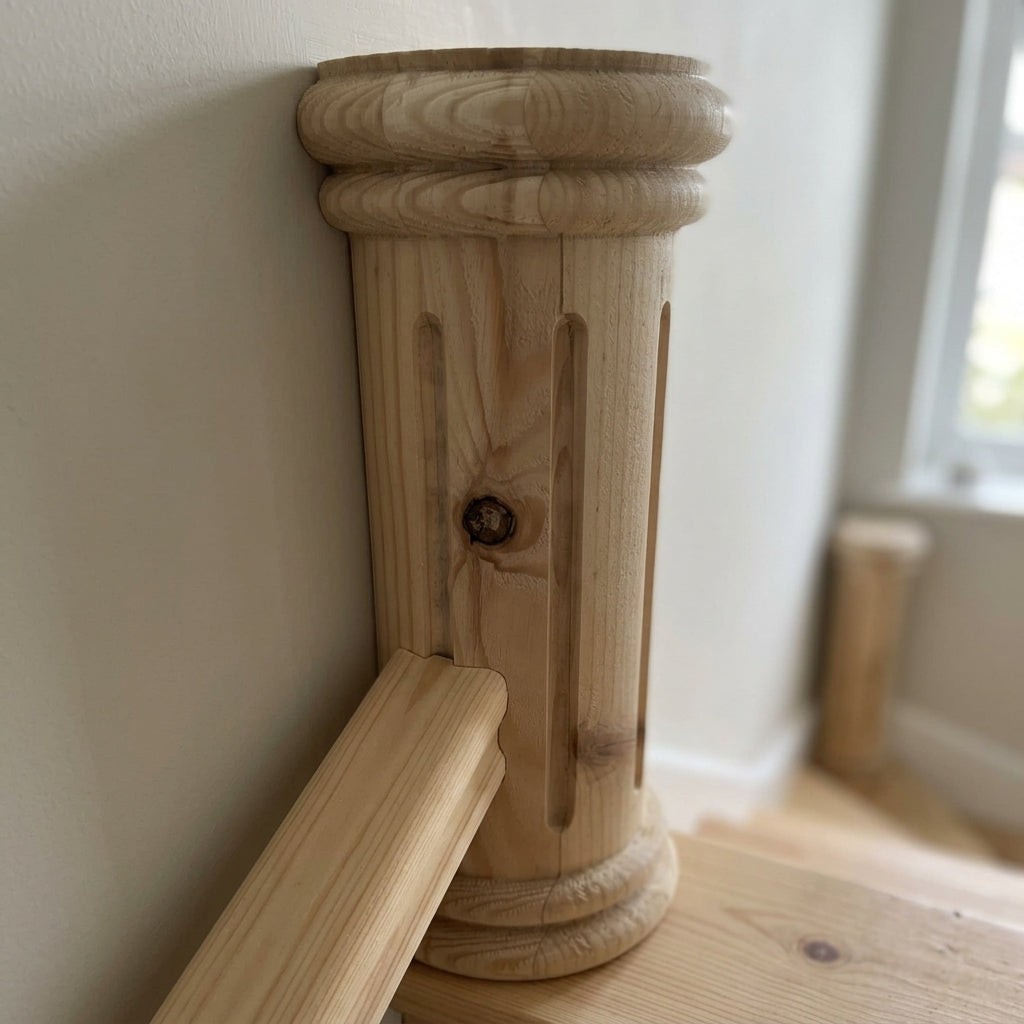 110mm x 280mm Pine Pilaster - Untreated (view 2)