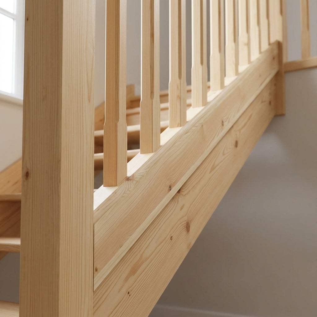1800mm Pine Solid Baserail 70x20 with 45mm Infill