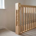 140mm x 1500mm Half Newel Post - Pine