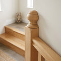 Half Redworth Turned Newel Cap 32mm Diameter