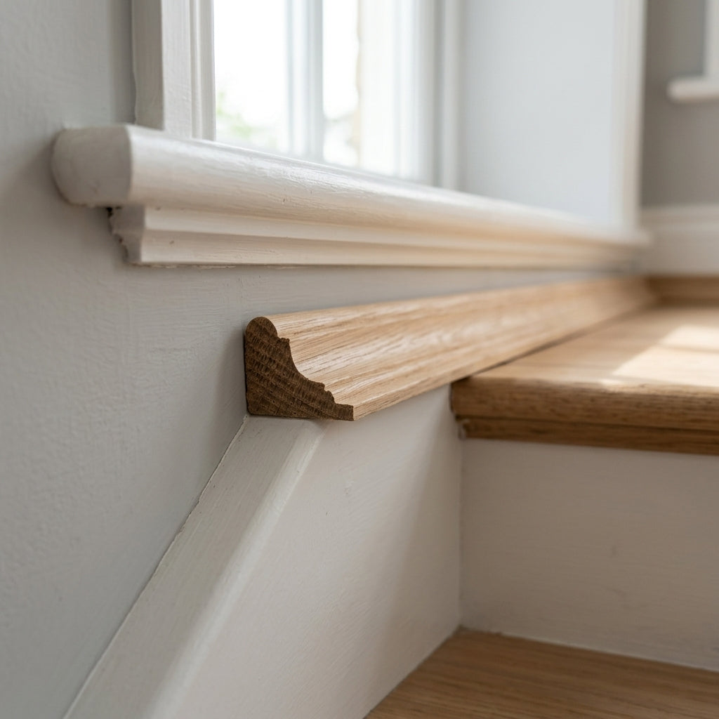 Bead Trim 19mm x 12mm Oak Unfinished