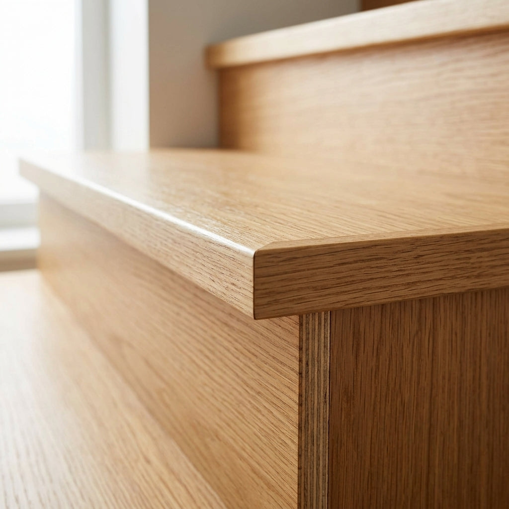 Veneer Strip Stair Cladding 30mm x 100mm Oak (view 2)