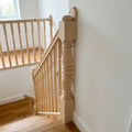 140mm x 1500mm Half Newel Post - Pine