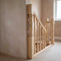 115mm x 1500mm Pine Durham Half NT210 Stair Part