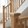 Flat Newel Cap 90mm x 90mm Unfinished Timber