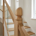 32mm Half Croft Octagonal Newel Cap - Unfinished
