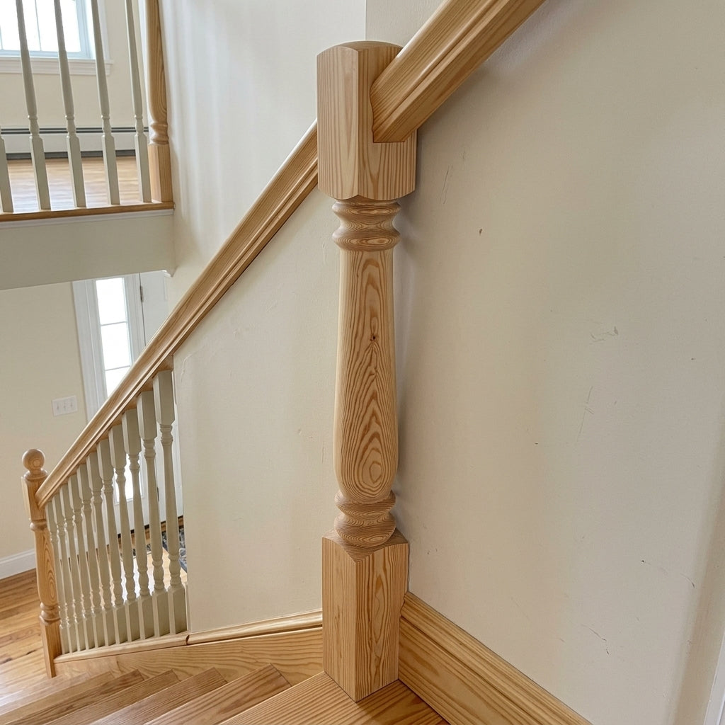 115mm x 1500mm Pine Dalton Half NT210 Stair Part