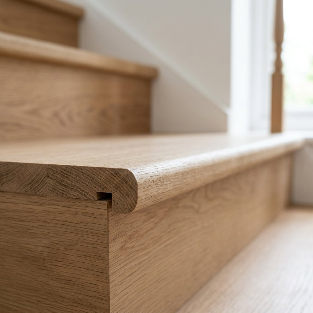 Stair Tread Cladding 1200mm x 300mm Unfinished (view 2)