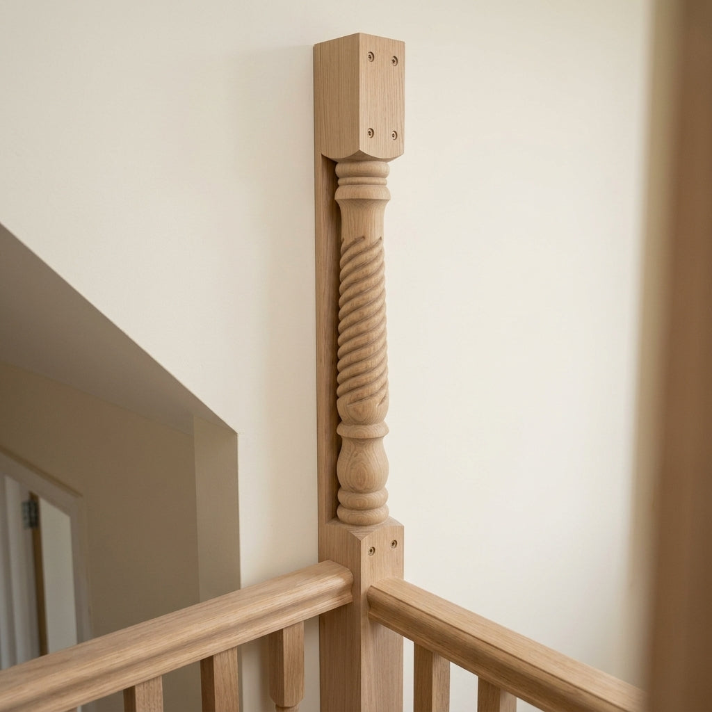 115mm x 1500mm Oak Harrogate Half NT210 Complete