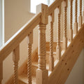 140mm x 1500mm Pine Harrogate Half Newel