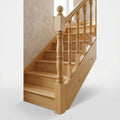 90mm Newel Post – Pine or Oak – 210 Peg