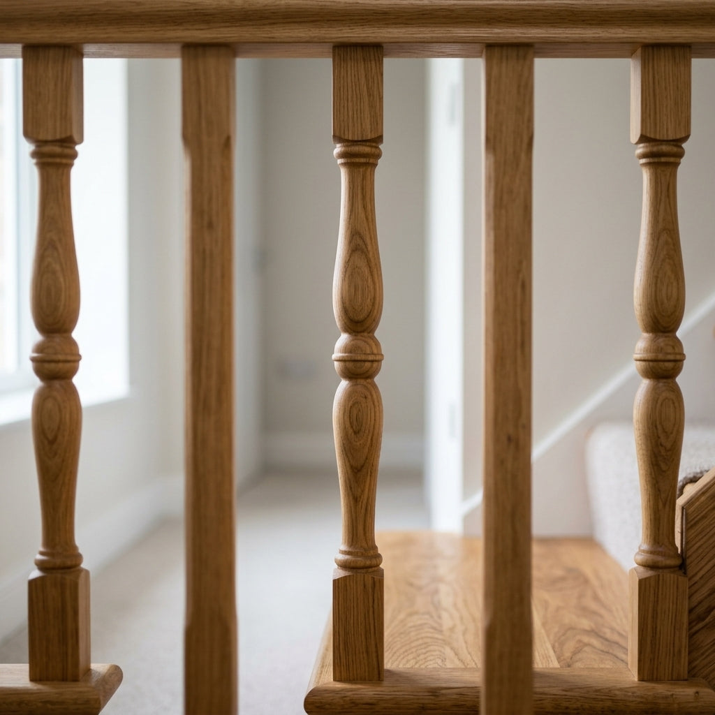 41mm-55mm Stair Spindle Pine or Oak (view 2)