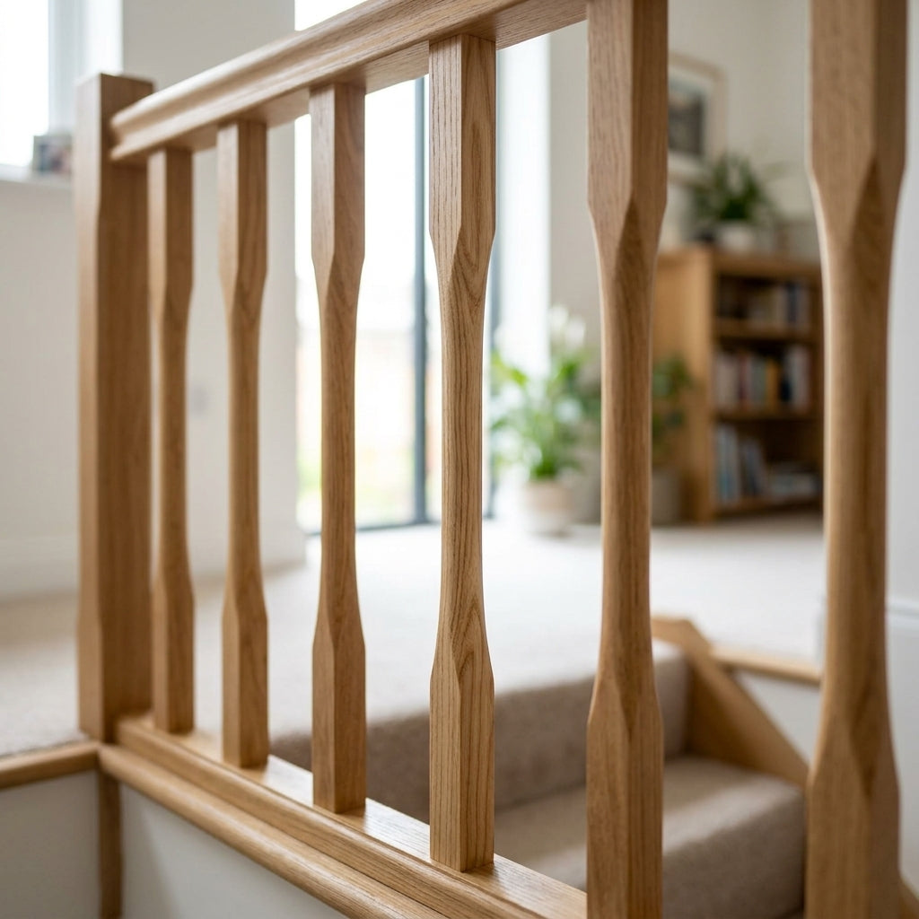 41-55mm Stair Spindle Pine or Oak (view 2)