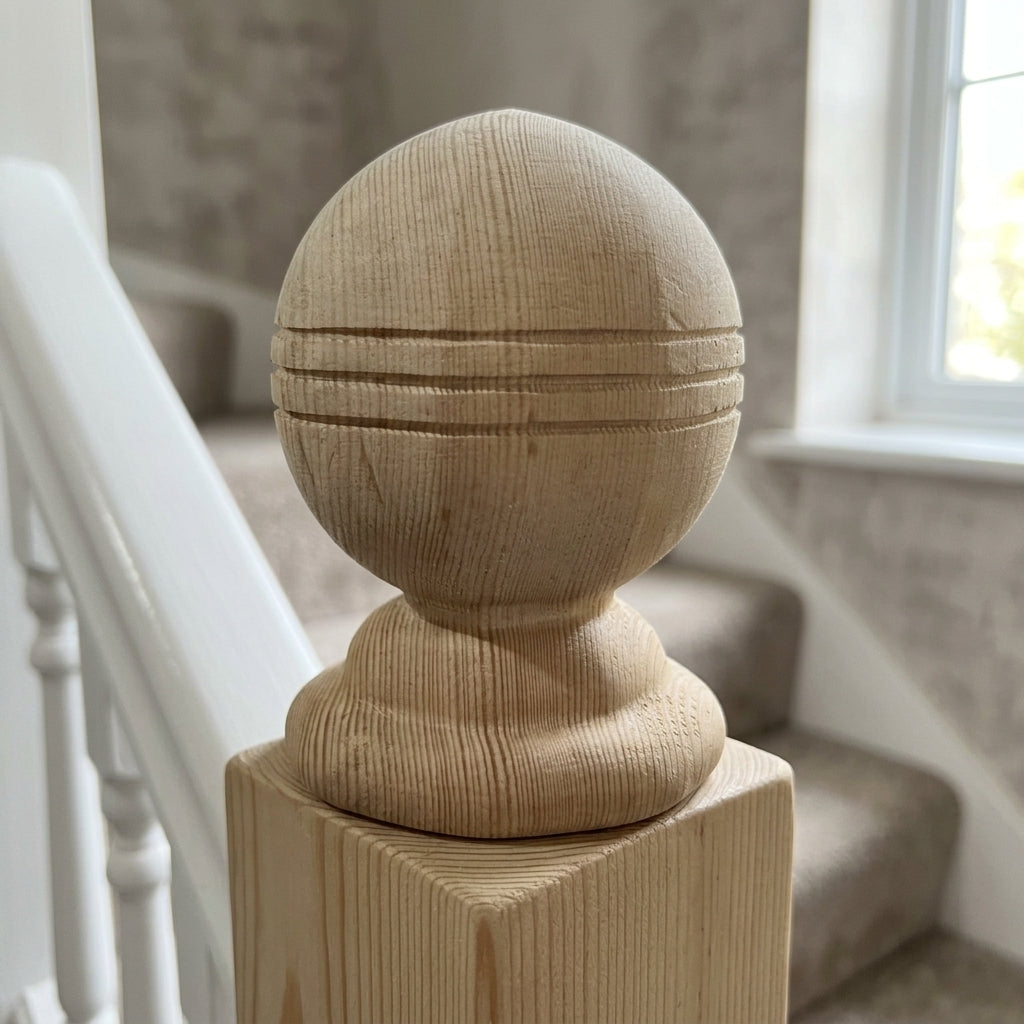 90mm Octagonal Cap Pine with Minor Imperfections (view 2)