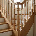 675mm Newel Post – Volute Peg – Pine or Oak