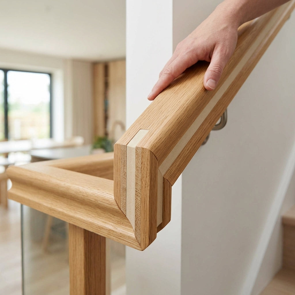 59 x 59mm Engineered Handrail with Infill (view 2)