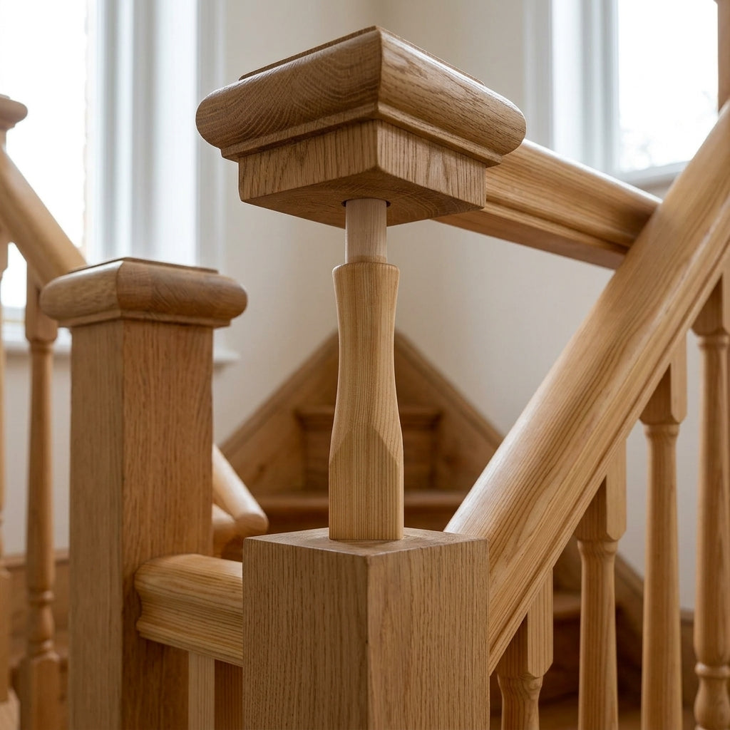 90mm Newel Post Pine 205 Peg