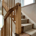 115mm x 550mm Pine Newel Base