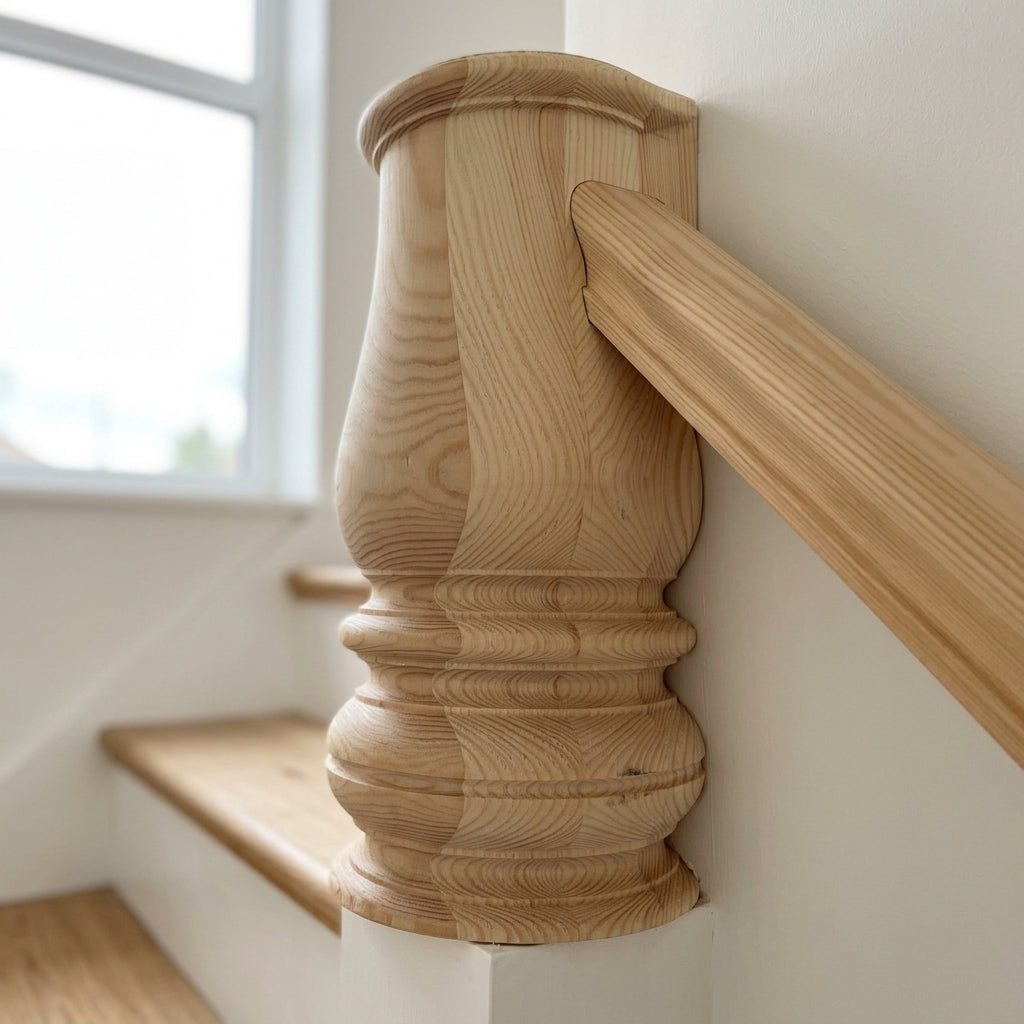 130mm x 280mm Pine Pilaster for Staircases (view 2)