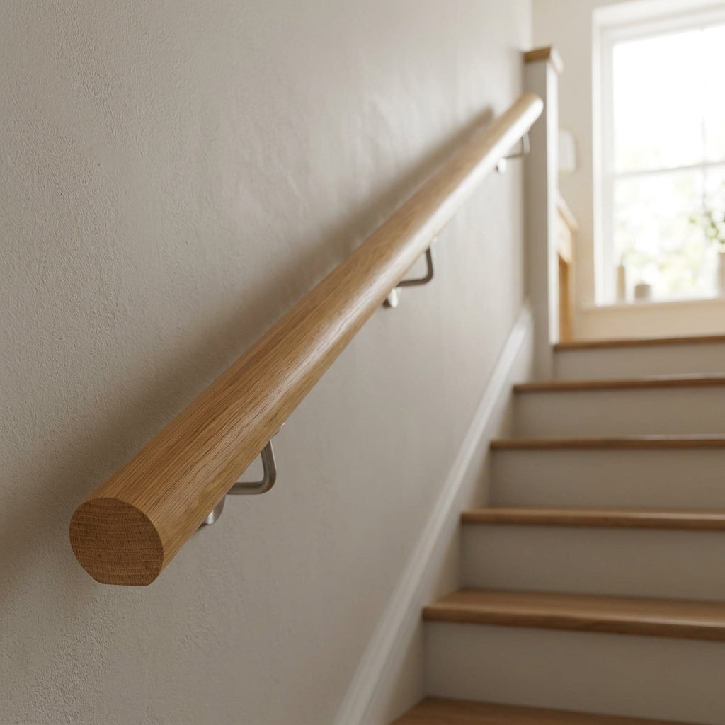 45mm Mopstick Handrail Circular Profile Wall Rail