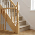 90mm Durham Newel Post – Pine or Oak