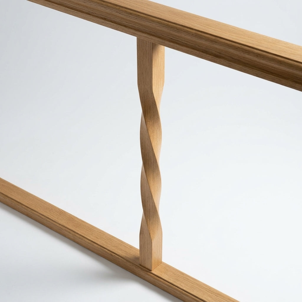 41x41mm Twist Stair Spindle Oak or Pine