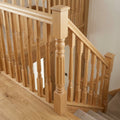 210mm Newel Post Pine or Oak Traditional Fluted