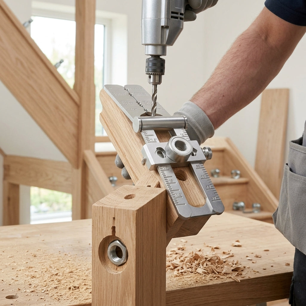 Multifunctional Drill Guide | Compact & Accurate Tool