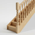 90mm x 1500mm Newel Post Pine