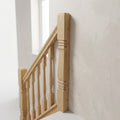 90mm Half Auckland Newel Post Oak
