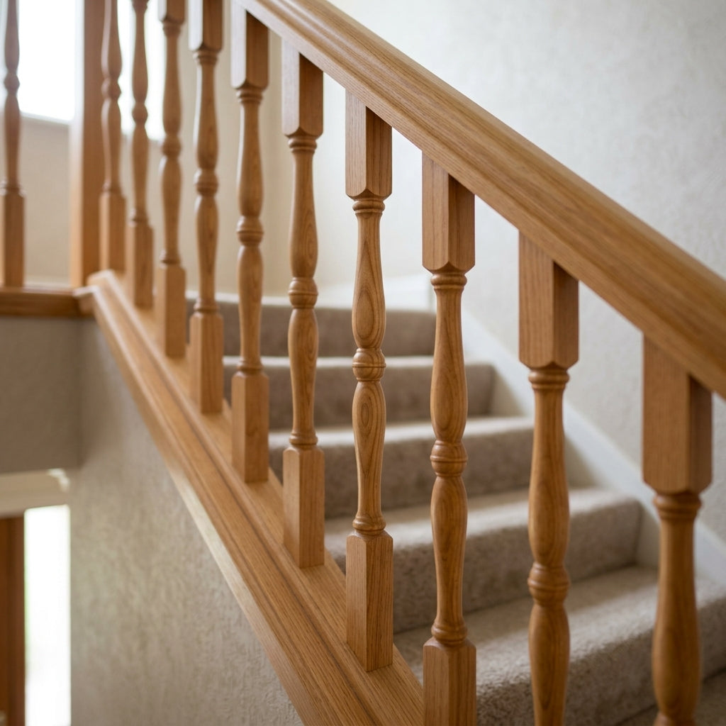 41mm-55mm Stair Spindle Pine or Oak