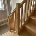 90mm Chamfered Newel Post Pine No Dowel or Knots