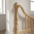 Half 210mm Turned Colonial Newel Post Pine