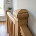 Half Pyramid Newel Cap 90mm x 90mm Unfinished Timber
