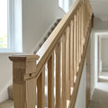 59mm x 59mm Solid Oak Handrail with 41mm Groove - 1800mm