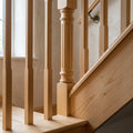90mm Corbridge Newel Post – Reeded Pine