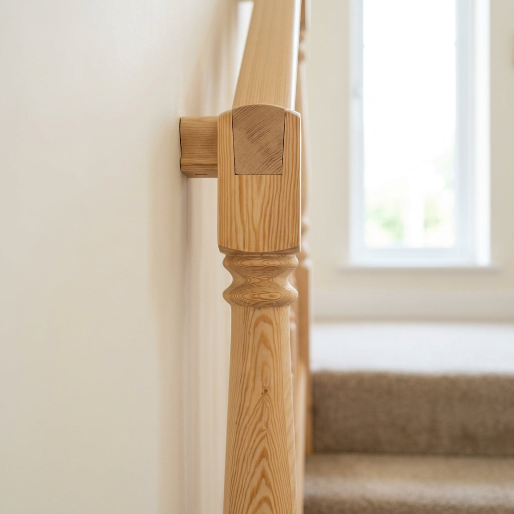 115mm x 1500mm Pine Dalton Half NT210 Stair Part (view 2)