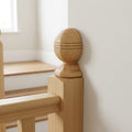 Half Whitby Octagonal Newel Cap 32mm Dowel