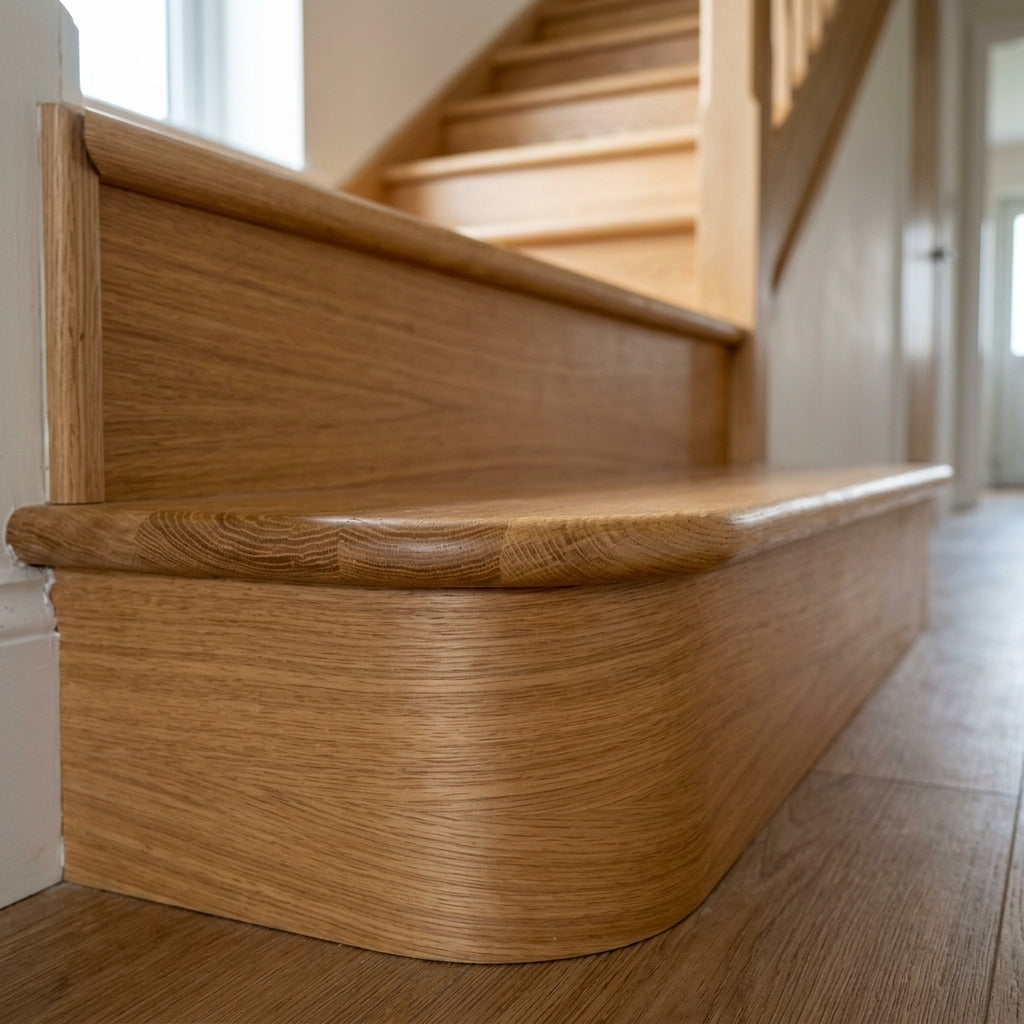 270mm Bullnose Step Oak/Pine 22mm Thickness (view 2)