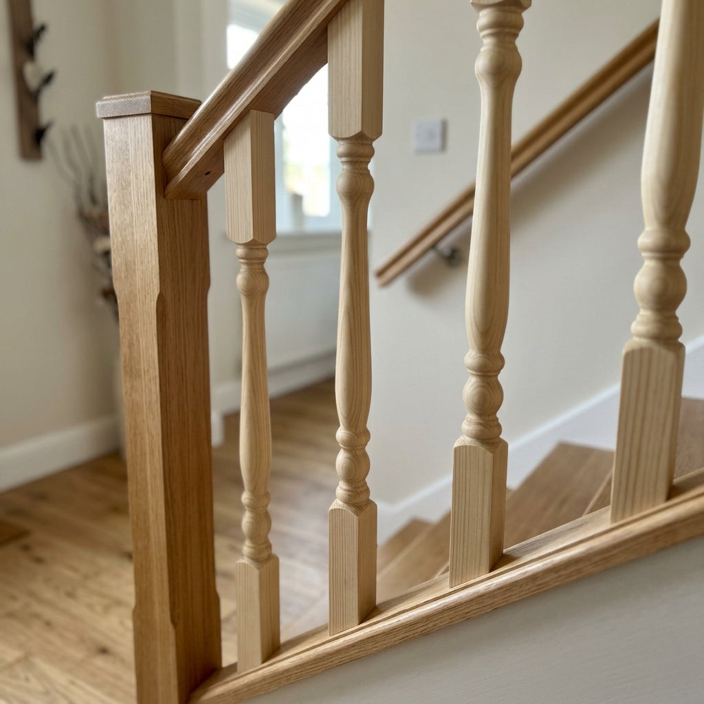 900mm Turned Colonial Stair Spindle Unfinished