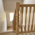115mm x 1500mm Half Newel Post - Oak