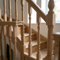 41mm x 1100mm Oak Felton Spindle with Minor Water Damage