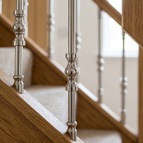 1000mm Round Stair Spindle 12mm Stainless Steel (view 2)