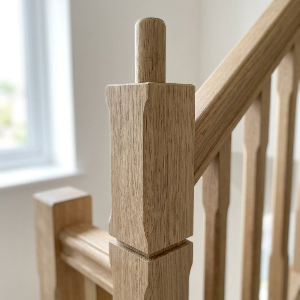 115mm Oak Peg - Lindisfarne Style (view 2)