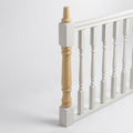 90mm Newel Post White Primed Pine 416 Peg